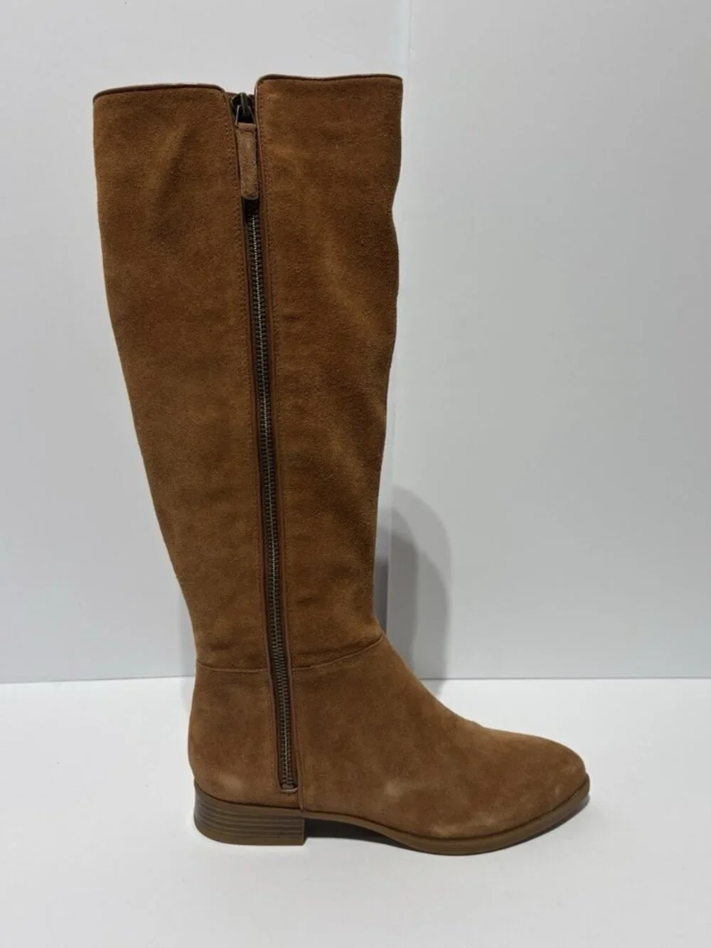 Nine West Women’s Nihari Brown Suede Knee High Boots, Size 6.5 M